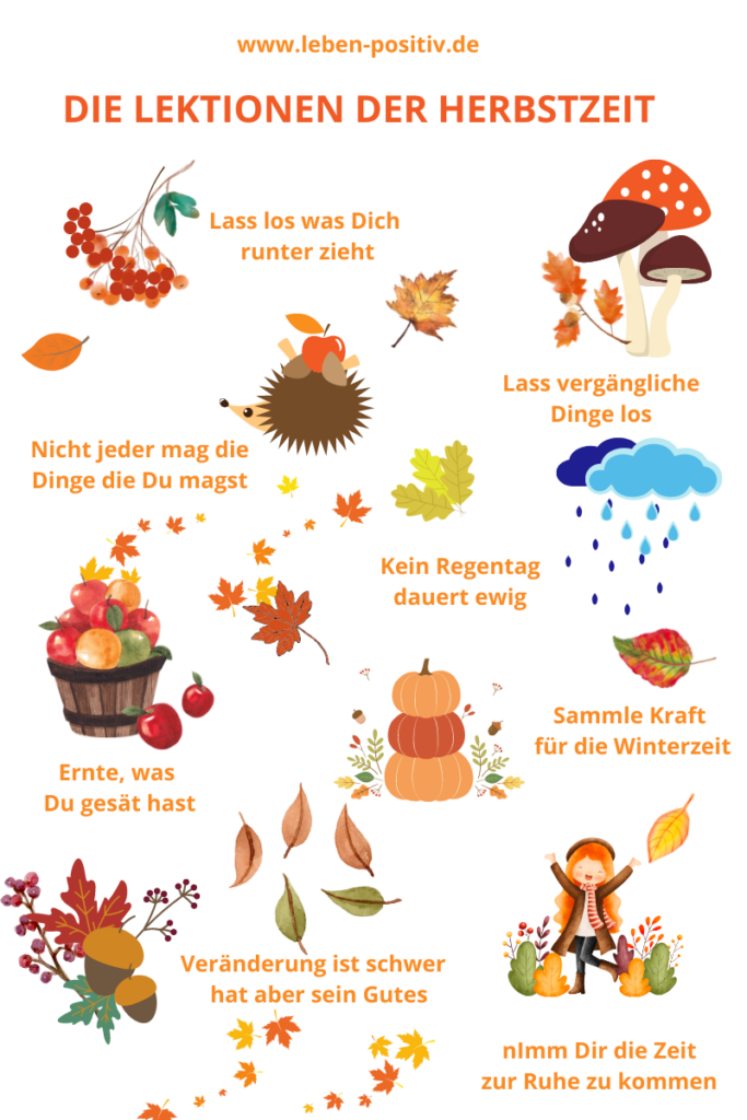 Lektionen der Herbstzeit