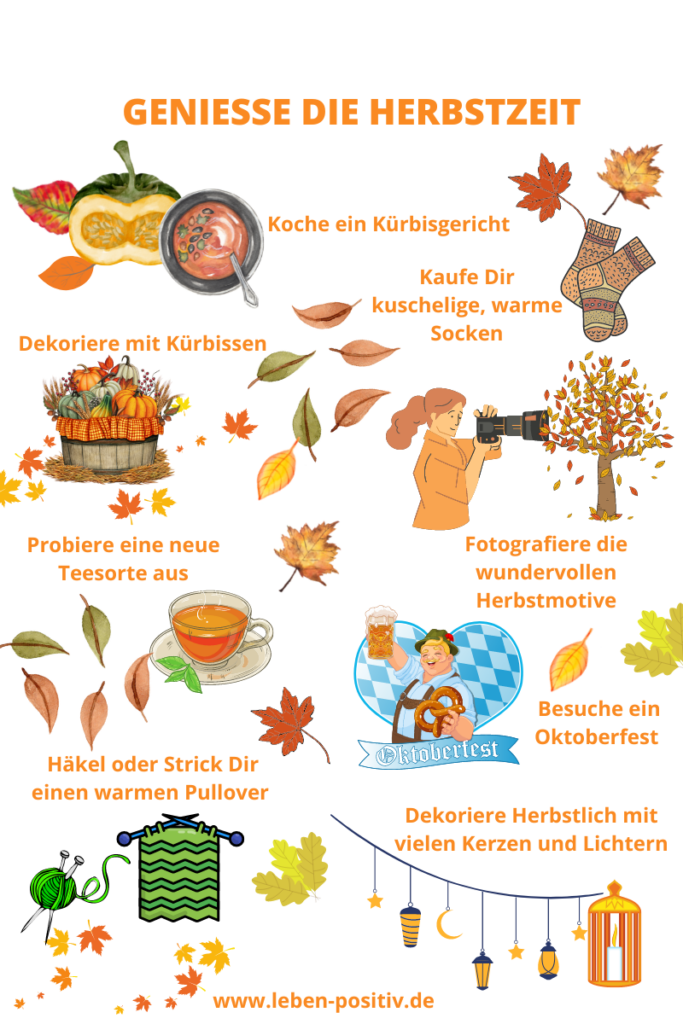 Genieße die Herbstzeit
